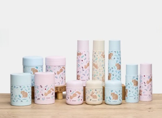 Gyermek rozsdamentes termosz Miniland Dreamland 500ml